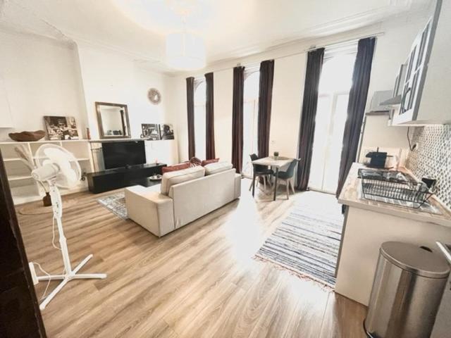 Modern Appartement In Hartje Gent Eksteriør billede