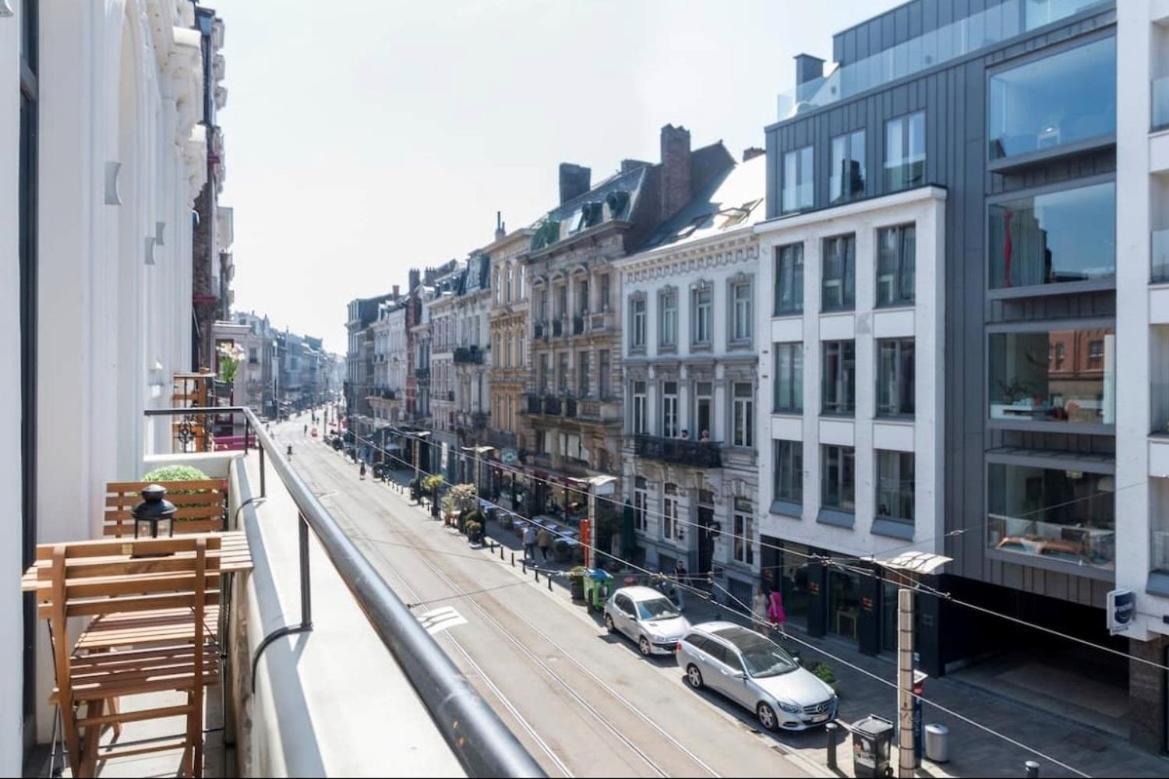 Modern Appartement In Hartje Gent Eksteriør billede